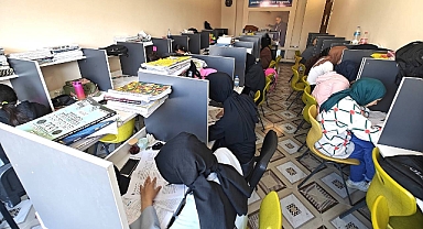 Eyyübiyeli gençler sınav maratonuna devam ediyor