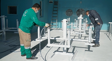 Haliliye Belediyesi üretime devam ediyor