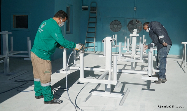 Haliliye Belediyesi üretime devam ediyor