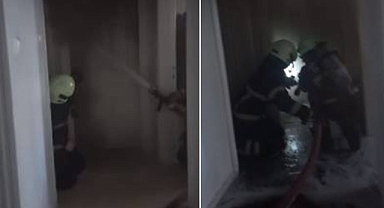 Haliliye’de bir evde korkutan yangın! 