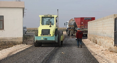 Harran Meydankapı'da asfalt çalışmaları başladı