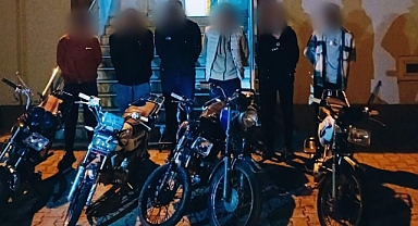 Hilvan'da motosiklet hırsızları yakalandı