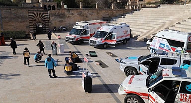 İl Sağlık Müdürlüğü, Balıklıgöl platosunda ilk yardım eğitimleri verdi