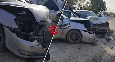 Suruç’ta iki araç kafa kafaya çarpıştı! Yaralılar var 