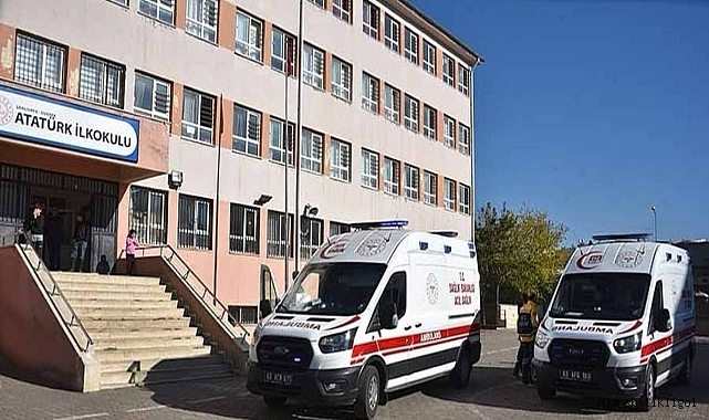 Urfa’da bir okulda 9 öğrenci hastaneye kaldırıldı