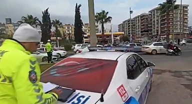 Urfa'da eş zamanlı uygulama! Sürücülere ceza yağdı 