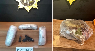 Urfa’da kilolarca uyuşturucu madde ele geçirildi! 2 gözaltı