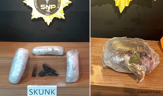 Urfa’da kilolarca uyuşturucu madde ele geçirildi! 2 gözaltı