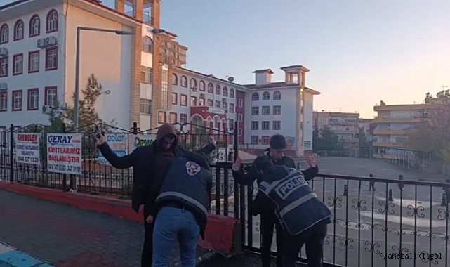 Urfa'da okul çevreleri denetlendi! 1639 şahıs sorgulandı