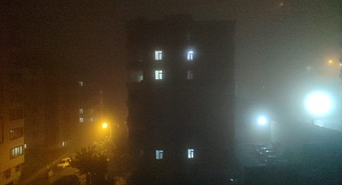 Urfa'da sis etkili oluyor! 