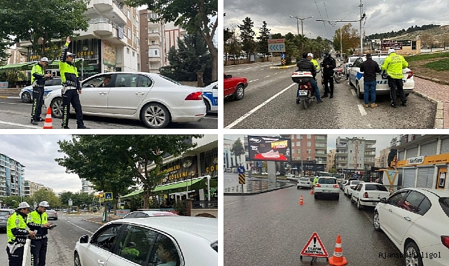Urfa'da trafik denetimi! 4 bin 251 şahsa ceza!