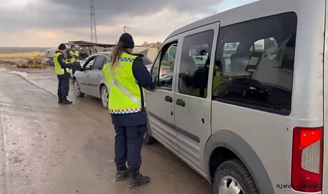 Urfa'da trafik denetimleri sıklaştırıldı! 133 araç trafikten men edildi