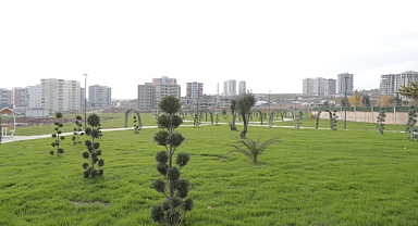 Urfa'ya 30 bin metrekarelik yeni park hizmete sunuldu