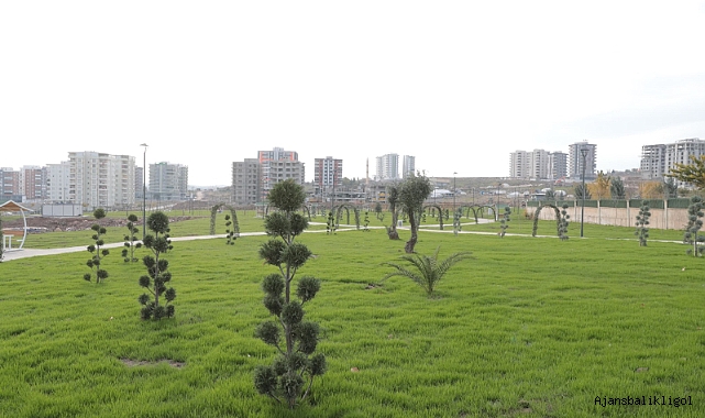 Urfa'ya 30 bin metrekarelik yeni park hizmete sunuldu