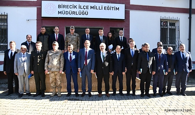 Vali Şıldak, Birecik’te temaslarda bulundu