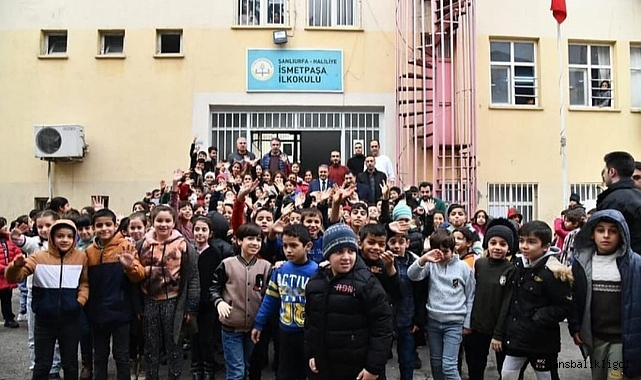 Vali Şıldak'tan İsmet Paşa İlkokulun'a ziyaret