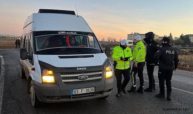 Viranşehir'de 28 ekiple huzur denetimi! Aranan 12 kişi yakalandı