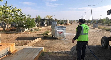 Viranşehir’de temizlik çalışmaları kesintisiz sürüyor