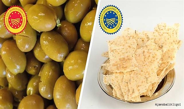 Yeşil çizik zeytinine AB tescili! Tescilli ürünler arasında Urfa'da var 