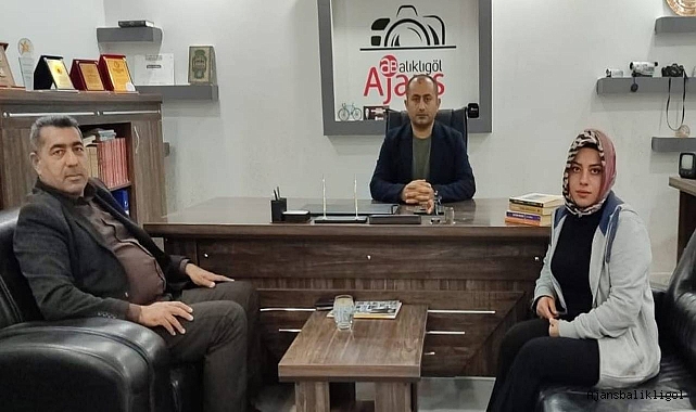 Zabıta Daire Başkanı Hasan Atmaca’dan Ajans Balıklıgöl’e ziyaret 