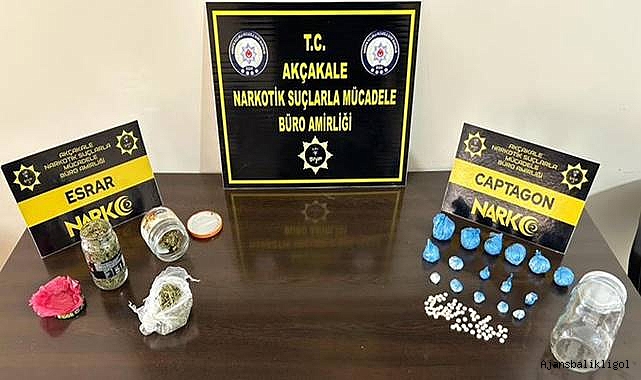 Akçakale’de uyuşturucu operasyonu! 1 gözaltı