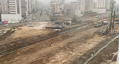 Balıkayağı Bulvarında çalışmalar aralıksız sürüyor