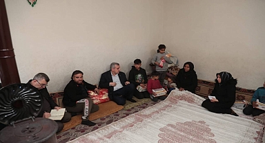 Başkan Beyazgül’den ev ziyaretleri