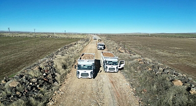 Büyükşehir’den siverek kırsalında yol çalışması