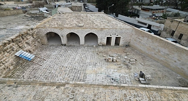 Çubukçu Hanı restorasyon çalışmasında sona gelindi