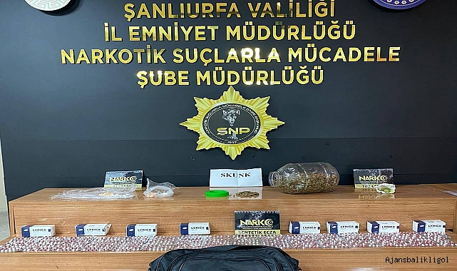 Haliliye’de uyuşturucu suçundan 5 şahıs gözaltına alındı