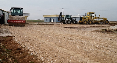Haliliye kırsalındaki yol çalışmaları tam not aldı