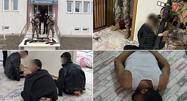 Hilvan’da dev operasyon! 9 gözaltı, 1 tutuklama 