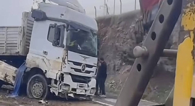 Hilvan yolunda kaza! 