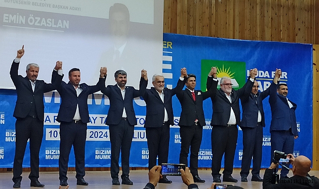 HÜDA PAR, Şanlıurfa Büyükşehir Belediyesi adayını açıkladı