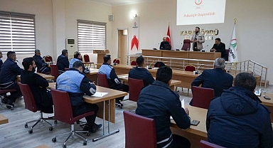 Karaköprü'de zabıta personeline psikolojik dayanıklılık eğitimi