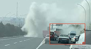 Şanlıurfa’da korkutan araç yangını! 