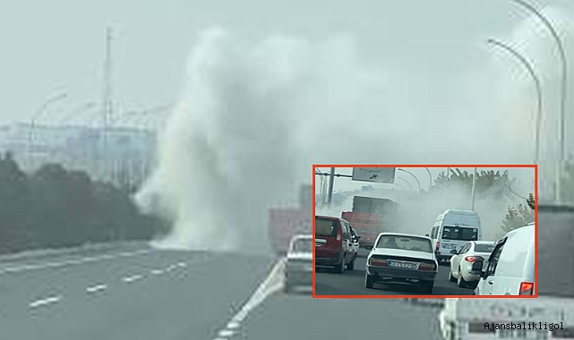 Şanlıurfa’da korkutan araç yangını! 
