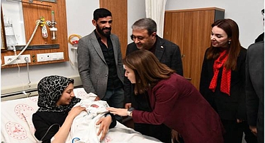 Şanlıurfa’da yılın ilk bebeği dünyaya geldi