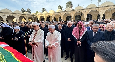 Şanlıurfa eski milletvekili Özcan, son yolculuğuna uğurlandı 