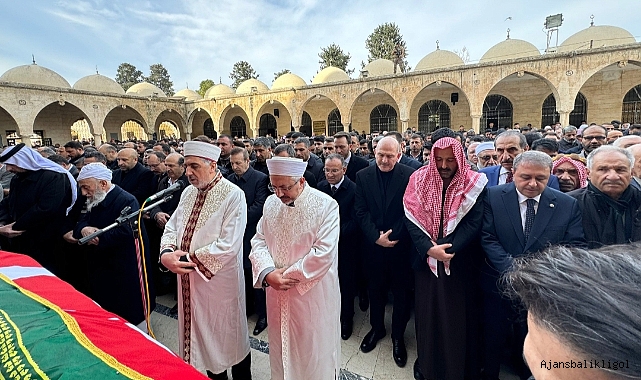 Şanlıurfa eski milletvekili Özcan, son yolculuğuna uğurlandı