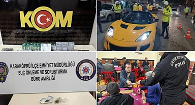 Şanlıurfa İl Emniyet Müdürlüğü yılbaşı gecesi bilançosunu açıkladı