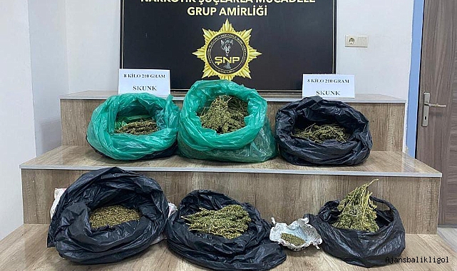 Urfa'da 6 zehir taciri tutuklandı