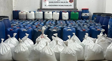 Urfa’da 7 tondan fazla sahte deterjan ele geçirildi