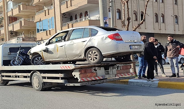 Urfa’da kaza! Sürücü yaralandı