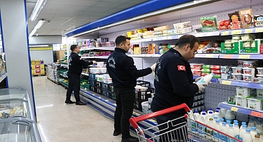 Urfa’da marketlerde etiket denetimi!