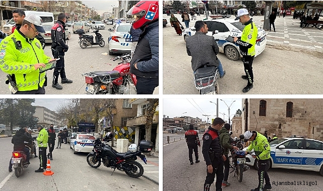 Urfa'da sürücülere ceza yağdı!