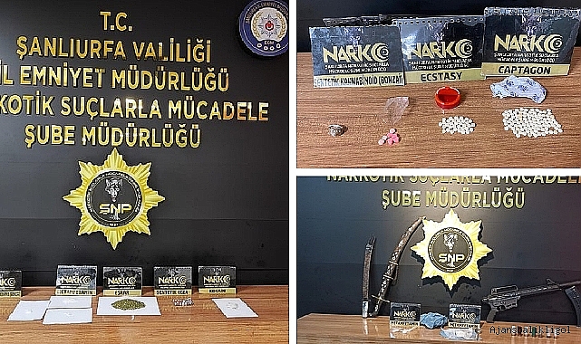 Urfa'da uyuşturucu ile mücadele bilançosu açıklandı