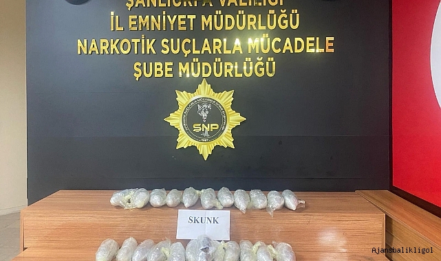 Urfa'da uyuşturucu operasyonu! 1 gözaltı