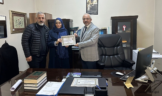 Urfa'da yaşayan Ukrayna vatandaşı Olena Mınıeıeva Müslüman oldu