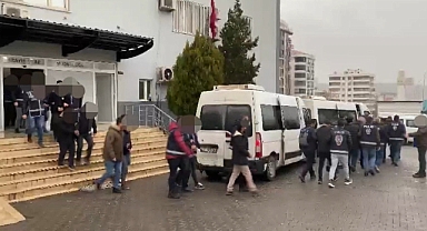 Urfa merkezli 5 ilde operasyon! 18 çete üyesi yakalandı 